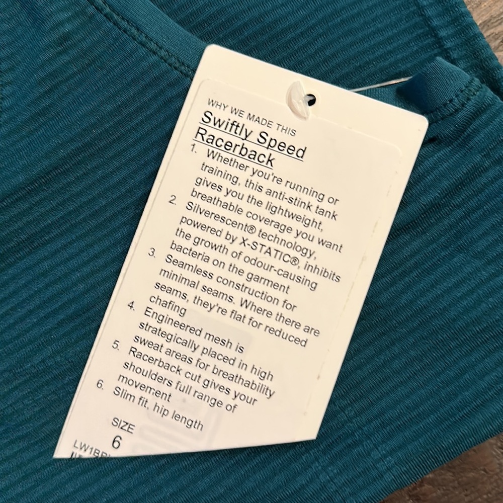 Lululemon Swiftly Racerback - Picture 2 of 3